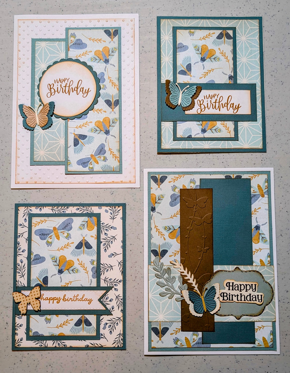 Card Collection - Birthday Butterflies