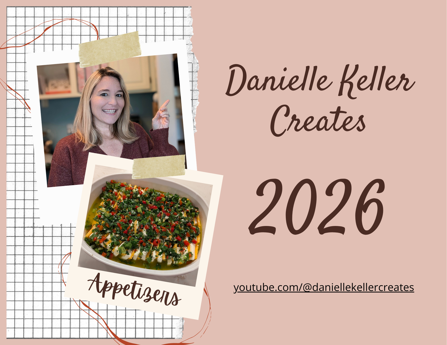 2026 Danielle Keller Creates Calendar - Appetizers