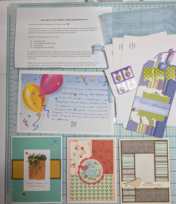 Quarterly Card Subscription Kit - Founding Members *ONLY 10 SPOTS LEFT*