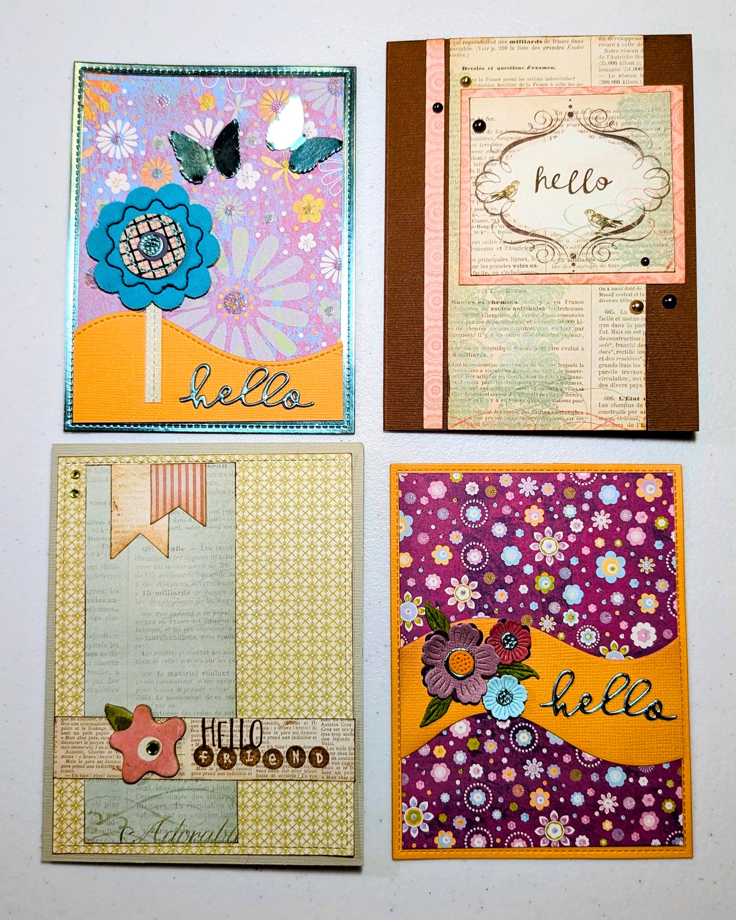Hello Greeting Cards